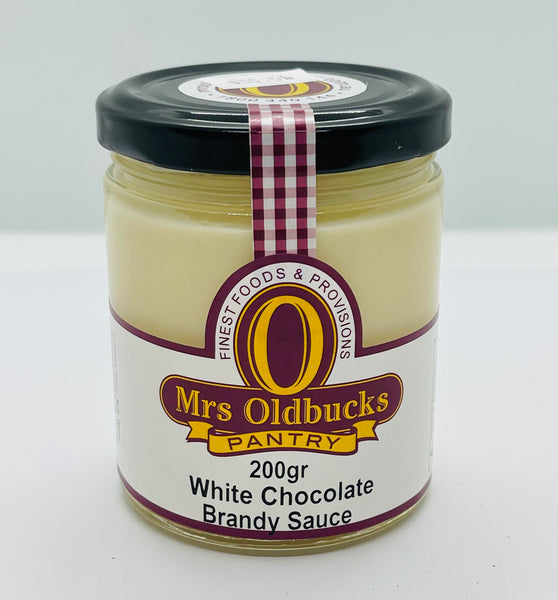 Mrs Oldbucks - White Chocolate Brandy Sauce
